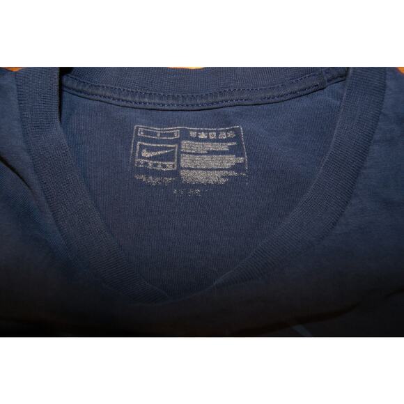 Vintage Y2K ILLINOIS FIGHTING ILLINI Football Nike Center Swoosh Large LS TShirt - Picture 4 of 12